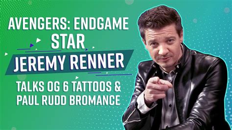 Avengers Endgame Star Jeremy Renner I Want To Be 50 Years Old And A