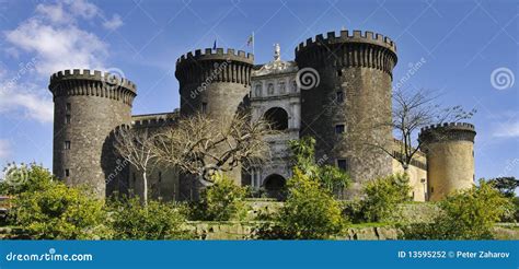 castel nuovo naples italy stock photo image  ages fort