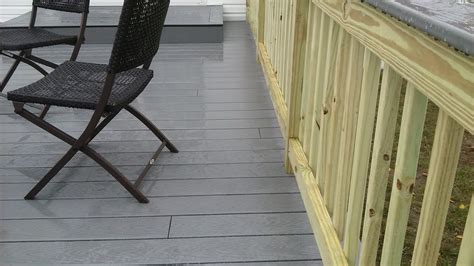 diy home improvement  remodeling pressure treated wood decking  composite trex