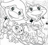 Coloring Frog Pages Toad Leapfrog Getcolorings Getdrawings Printable sketch template
