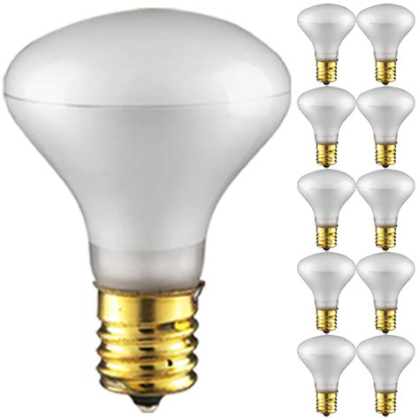 bulbrite  incandescent  watt reflector light bulb intermediate base   ebay