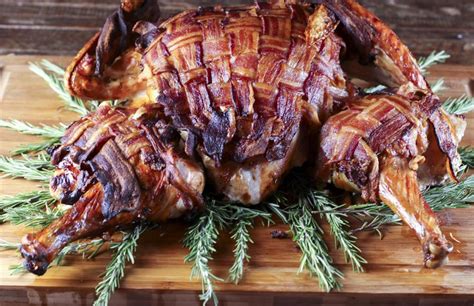 Bacon Wrapped Spatchcocked Turkey In 80 Minutes Something New For
