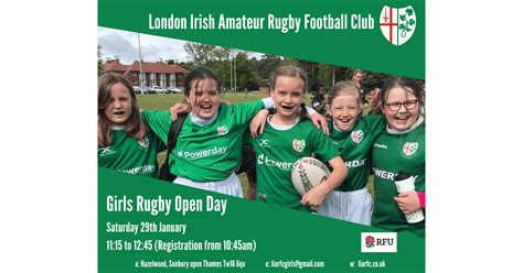 london irish amateur girls rugby open day