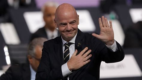 gianni infantino  elected  fifa president   term sporting news canada