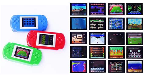 handheld gaming system   games  colors