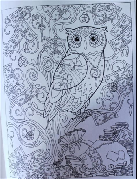 creative haven owls adult coloring book adult coloring book club