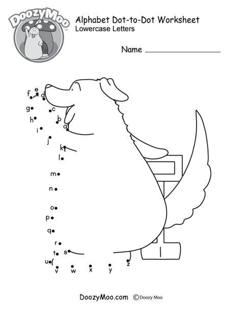 alphabet dot  dot worksheet dot worksheets alphabet worksheets