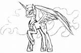 Colorear Pony sketch template