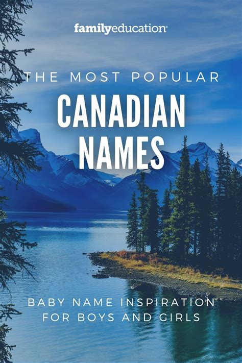 popular canadian names   baby names gender neutral names  inspiration