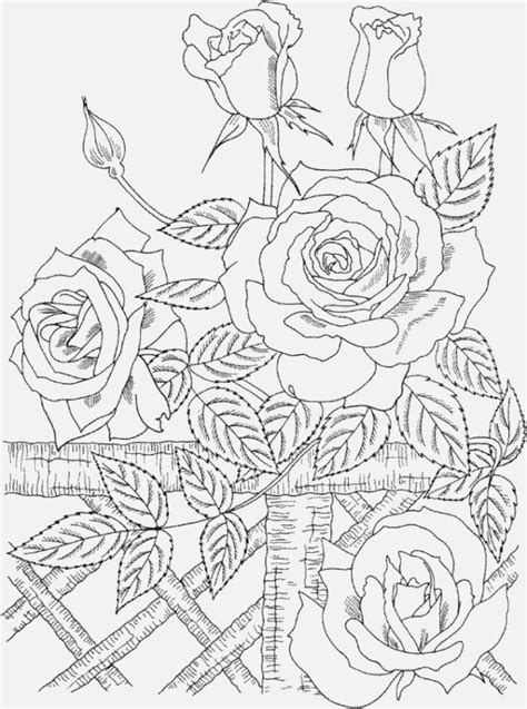coloring pages printable roses   roses coloring pages