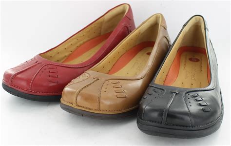 ladies clarks  rosily leather unstructured slip  shoes ebay