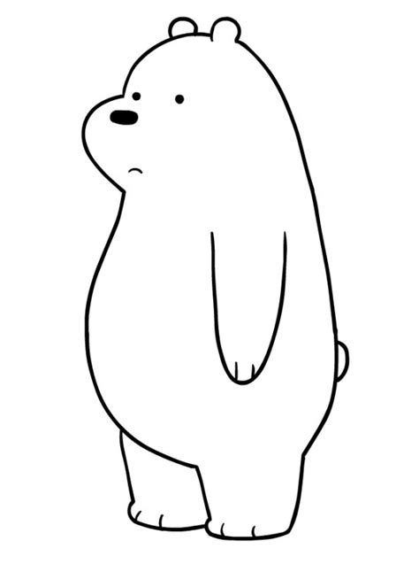 kids  funcom coloring page  bare bears  bare bears