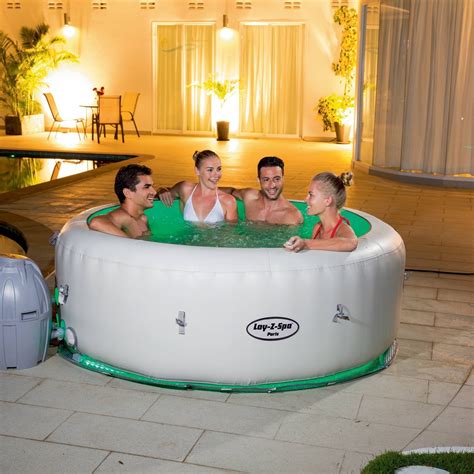swimming pools hot tubs hot tub covers bestway miami inflatable lay