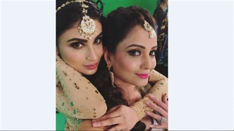 when mouni roy and adaa khan got together for naagin 3 promo see