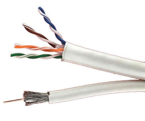 technetix combikabel coax utp rol van  meter coaxkabel kabel en draad