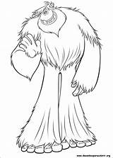 Smallfoot sketch template