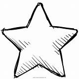 Estrella Sketch Bintang Putih Pancasila Mewarnai Hitam Ultracoloringpages sketch template
