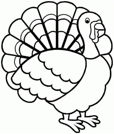 turkey coloring pages  printable