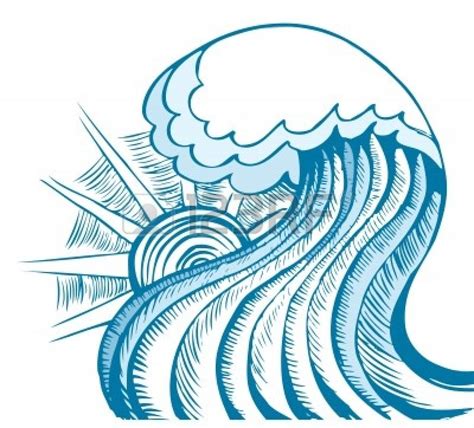 ocean wave clip art clipartsco