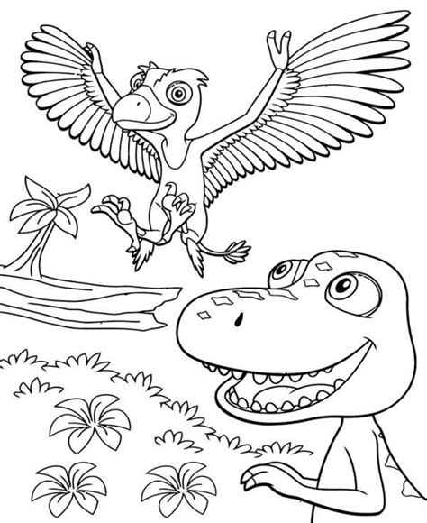 dinosaur train coloring pages printable dinosaur coloring pages
