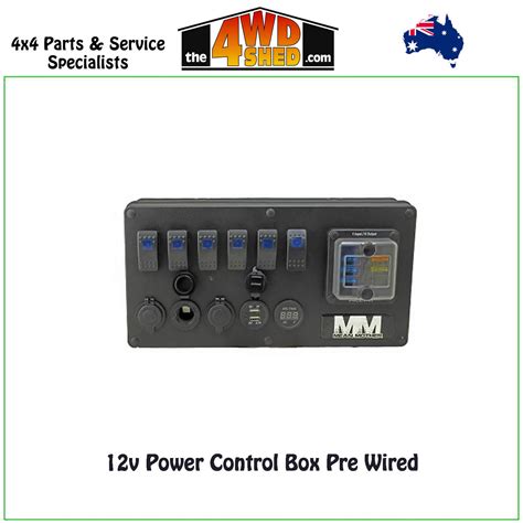 power switch control box pre wired diy