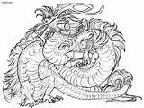 Dragon Coloring Pages Chinese Adult Adults Year Color Drawing China Book Printable Print Colouring Dragons Line Myth Getdrawings Jackson Gif sketch template