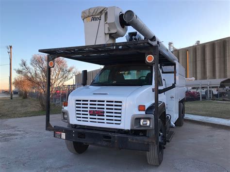 gmc  forestry bucket truck ebay