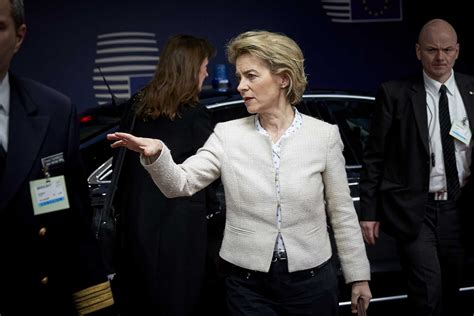 Eu Leaders Voted For Ursula Von Der Leyen For Commission