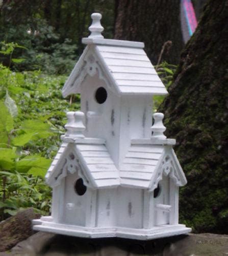 white bird house ebay