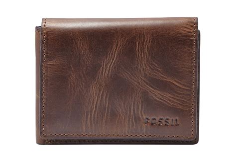 fossil purse derrick execufold dark brown buy bags purses