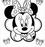Coloring Pages Mickey Face Funny Mouse Minnie Printable Kissing Faces Getcolorings Color Print sketch template