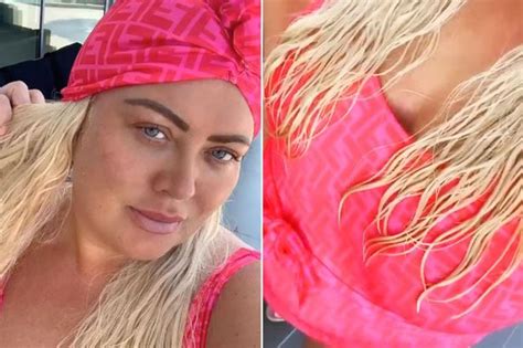 gemma collins dials up sex appeal in plunging bikini and leaves little