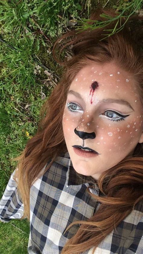 That One Dumb Redhead • Bambi’s Mom My First Deer Makeup