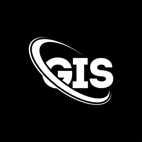 gis logo gis letter gis letter logo design initials gis logo linked  circle  uppercase