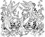 Coloring Pages Tinkerbell Fairy Fairies Print Printable Kids Disney Other Online Getdrawings Letscolorit sketch template