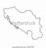 Map Yugoslavia Outline Shutterstock sketch template