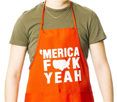 funny guy mugs merica fck yeah apron with pockets funny apron perfect
