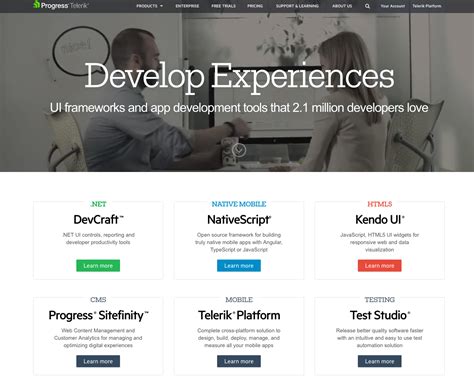 website homepage design examples