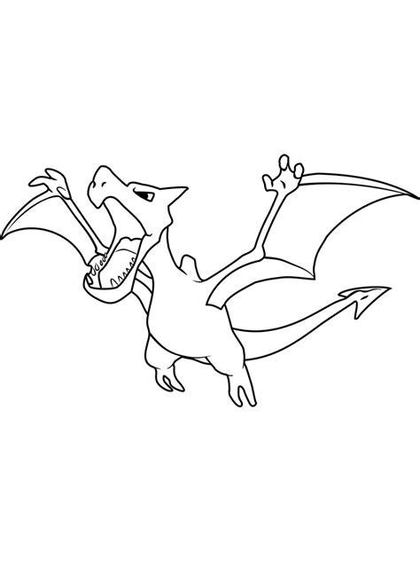 ideas  coloring aerodactyl coloring pages