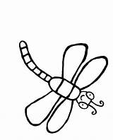 Dragonfly Coloring Pages Printable Kids sketch template