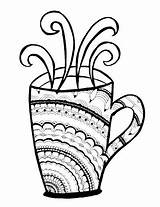 Coloring Pages Coffee Starbucks Iced Mandala Cool Drawing Printable Frappuccino Tea Cup Shop Getcolorings Template Cups Frap Clipartmag Getdrawings Color sketch template