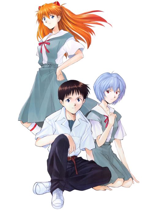 Neon Genesis Evangelion Rei Ayanami Evangelion Shinji Asuka Langley