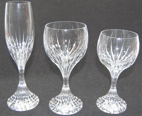 Set Of 14 Baccarat Crystal Glasses Water Wine And Champagne