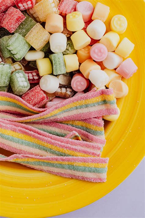 colorful sweet treats  stock photo