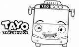 Tayo Coloring Pages sketch template