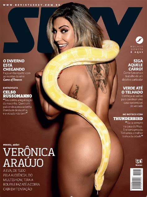 veronica araujo nude for sexy magazine brazil your daily girl