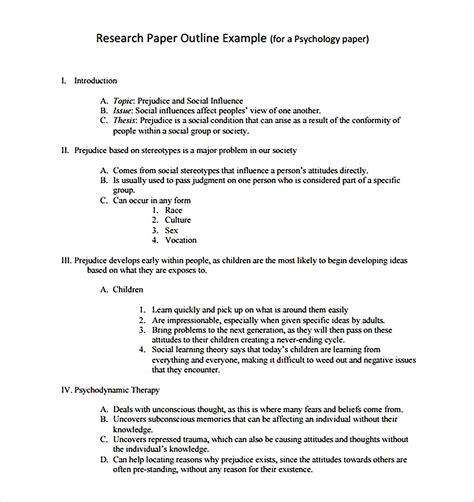 research paper outline garetconnector