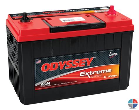 batterie pcs odyssey  ah  pur plomb agm marque enersys