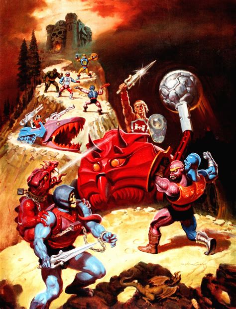 He Man And The Masters Of The Universe Comic Art