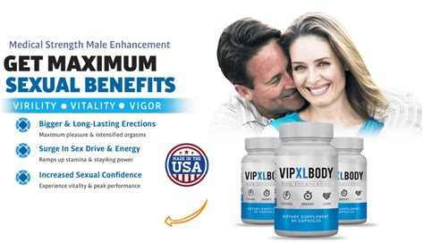 vip xl body male enhancement pills official website and results
